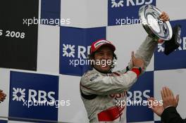 22.06.2008 Magny Cours, France,  3rd, Jarno Trulli (ITA), Toyota Racing - Formula 1 World Championship, Rd 8, French Grand Prix, Sunday Podium
