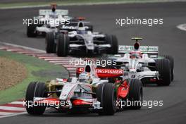 22.06.2008 Magny Cours, France,  Adrian Sutil (GER), Force India F1 Team, VJM-01 - Formula 1 World Championship, Rd 8, French Grand Prix, Sunday Race