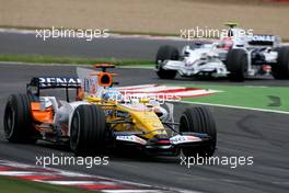 22.06.2008 Magny Cours, France,  Fernando Alonso (ESP), Renault F1 Team  - Formula 1 World Championship, Rd 8, French Grand Prix, Sunday Race