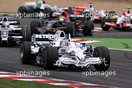 22.06.2008 Magny Cours, France,  Nick Heidfeld (GER), BMW Sauber F1 Team  - Formula 1 World Championship, Rd 8, French Grand Prix, Sunday Race