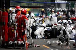22.06.2008 Magny Cours, France,  Nick Heidfeld (GER), BMW Sauber F1 Team - Formula 1 World Championship, Rd 8, French Grand Prix, Sunday Race