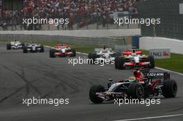 22.06.2008 Magny Cours, France,  Sebastian Bourdais (FRA), Scuderia Toro Rosso, STR03 - Formula 1 World Championship, Rd 8, French Grand Prix, Sunday Race