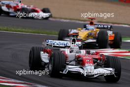 22.06.2008 Magny Cours, France,  Jarno Trulli (ITA), Toyota F1 Team  - Formula 1 World Championship, Rd 8, French Grand Prix, Sunday Race