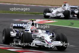 22.06.2008 Magny Cours, France,  Robert Kubica (POL), BMW Sauber F1 Team  - Formula 1 World Championship, Rd 8, French Grand Prix, Sunday Race