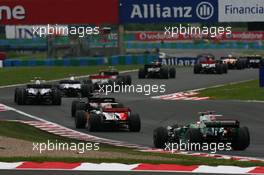 22.06.2008 Magny Cours, France,  Rubens Barrichello (BRA), Honda Racing F1 Team, RA108 - Formula 1 World Championship, Rd 8, French Grand Prix, Sunday Race