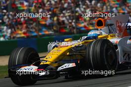 21.06.2008 Magny Cours, France,  Fernando Alonso (ESP), Renault F1 Team, R28 - Formula 1 World Championship, Rd 8, French Grand Prix, Saturday Qualifying
