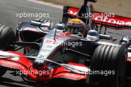 21.06.2008 Magny Cours, France,  Lewis Hamilton (GBR), McLaren Mercedes, MP4-23 - Formula 1 World Championship, Rd 8, French Grand Prix, Saturday Qualifying