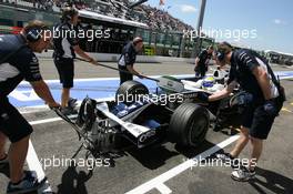 21.06.2008 Magny Cours, France,  Nico Rosberg (GER), WilliamsF1 Team - Formula 1 World Championship, Rd 8, French Grand Prix, Saturday Practice