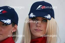 21.06.2008 Magny Cours, France,  A Girl - Formula 1 World Championship, Rd 8, French Grand Prix, Saturday Qualifying