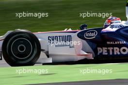 21.06.2008 Magny Cours, France,  Robert Kubica (POL), BMW Sauber F1 Team  - Formula 1 World Championship, Rd 8, French Grand Prix, Saturday Qualifying