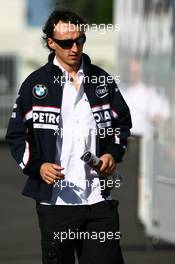 21.06.2008 Magny Cours, France,  Robert Kubica (POL),  BMW Sauber F1 Team - Formula 1 World Championship, Rd 8, French Grand Prix, Saturday