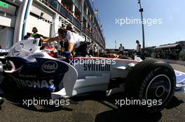 21.06.2008 Magny Cours, France,  Robert Kubica (POL), BMW Sauber F1 Team  - Formula 1 World Championship, Rd 8, French Grand Prix, Saturday Qualifying