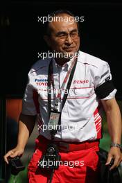 21.06.2008 Magny Cours, France,  Kazuo Takeuchi (JPN), Toyota Motor Corp - Formula 1 World Championship, Rd 8, French Grand Prix, Saturday