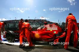 21.06.2008 Magny Cours, France,  Kimi Raikkonen (FIN), Räikkönen, Scuderia Ferrari  - Formula 1 World Championship, Rd 8, French Grand Prix, Saturday Qualifying