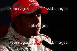 21.06.2008 Magny Cours, France,  Lewis Hamilton (GBR), McLaren Mercedes - Formula 1 World Championship, Rd 8, French Grand Prix, Saturday Press Conference