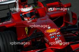 21.06.2008 Magny Cours, France,  Kimi Raikkonen (FIN), Räikkönen, Scuderia Ferrari, F2008 - Formula 1 World Championship, Rd 8, French Grand Prix, Saturday Practice