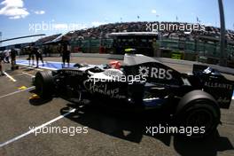 21.06.2008 Magny Cours, France,  Kazuki Nakajima (JPN), Williams F1 Team  - Formula 1 World Championship, Rd 8, French Grand Prix, Saturday Qualifying