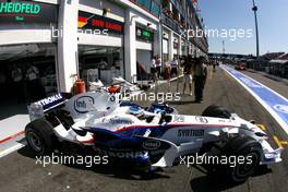 21.06.2008 Magny Cours, France,  Nick Heidfeld (GER), BMW Sauber F1 Team  - Formula 1 World Championship, Rd 8, French Grand Prix, Saturday Qualifying