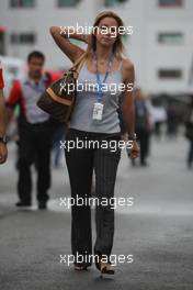 22.06.2008 Magny Cours, France,  Rafaela Bassi (BRA), Girl Friend, Wife of Felipe Massa - Formula 1 World Championship, Rd 8, French Grand Prix, Sunday