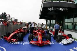 22.06.2008 Magny Cours, France,  Scuderia Ferrari and Toyota F1 Team - Formula 1 World Championship, Rd 8, French Grand Prix, Sunday Press Conference