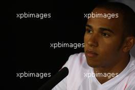 19.06.2008 Magny Cours, France,  Lewis Hamilton (GBR), McLaren Mercedes - Formula 1 World Championship, Rd 8, French Grand Prix, Thursday Press Conference