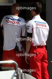 19.06.2008 Magny Cours, France,  Toyota F1 Team - Formula 1 World Championship, Rd 8, French Grand Prix, Thursday