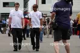 19.06.2008 Magny Cours, France,  Lewis Hamilton (GBR), McLaren Mercedes - Formula 1 World Championship, Rd 8, French Grand Prix, Thursday