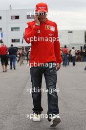 19.06.2008 Magny Cours, France,  Kimi Raikkonen (FIN), Räikkönen, Scuderia Ferrari - Formula 1 World Championship, Rd 8, French Grand Prix, Thursday