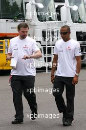 19.06.2008 Magny Cours, France,  Lewis Hamilton (GBR), McLaren Mercedes  - Formula 1 World Championship, Rd 8, French Grand Prix, Thursday