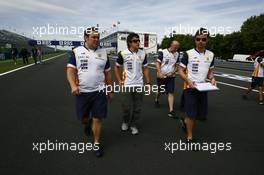 19.06.2008 Magny Cours, France,  Fernando Alonso (ESP), Renault F1 Team - Formula 1 World Championship, Rd 8, French Grand Prix, Thursday