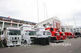 19.06.2008 Magny Cours, France,  The F1 Paddock - Formula 1 World Championship, Rd 8, French Grand Prix, Thursday