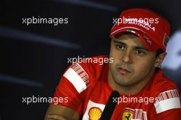 19.06.2008 Magny Cours, France,  Felipe Massa (BRA), Scuderia Ferrari - Formula 1 World Championship, Rd 8, French Grand Prix, Thursday Press Conference