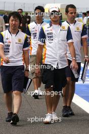 19.06.2008 Magny Cours, France,  Nelson Piquet Jr (BRA), Renault F1 Team  - Formula 1 World Championship, Rd 8, French Grand Prix, Thursday