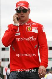 19.06.2008 Magny Cours, France,  Kimi Raikkonen (FIN), Räikkönen, Scuderia Ferrari  - Formula 1 World Championship, Rd 8, French Grand Prix, Thursday
