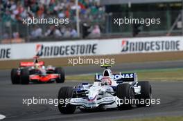 04.07.2008 Silverstone, England,  Robert Kubica (POL), BMW Sauber F1 Team, F1.08 - Formula 1 World Championship, Rd 9, British Grand Prix, Friday Practice