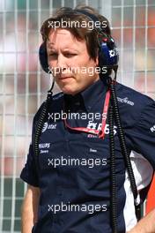 04.07.2008 Silverstone, England,  Sam Michael (AUS), WilliamsF1 Team, Technical director - Formula 1 World Championship, Rd 9, British Grand Prix, Friday Practice