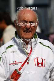 04.07.2008 Silverstone, England,  Murray Walker (GBR) - Formula 1 World Championship, Rd 9, British Grand Prix, Friday