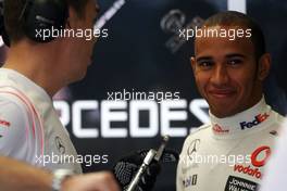 04.07.2008 Silverstone, England,  Lewis Hamilton (GBR), McLaren Mercedes - Formula 1 World Championship, Rd 9, British Grand Prix, Friday Practice