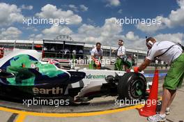 04.07.2008 Silverstone, England,  Jenson Button (GBR), Honda Racing F1 Team - Formula 1 World Championship, Rd 9, British Grand Prix, Friday Practice