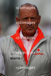 04.07.2008 Silverstone, England,  Ron Dennis (GBR), McLaren, Team Principal, Chairman - Formula 1 World Championship, Rd 9, British Grand Prix, Friday