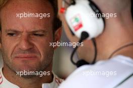 04.07.2008 Silverstone, England,  Rubens Barrichello (BRA), Honda Racing F1 Team - Formula 1 World Championship, Rd 9, British Grand Prix, Friday Practice