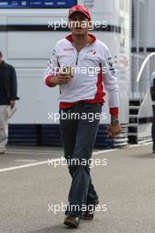 04.07.2008 Silverstone, England,  Giancarlo Fisichella (ITA), Force India F1 Team - Formula 1 World Championship, Rd 9, British Grand Prix, Friday