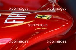 Ferrari F2008 front wing detail - Formula 1 World Championship, Rd 9, British Grand Prix, Friday Practice