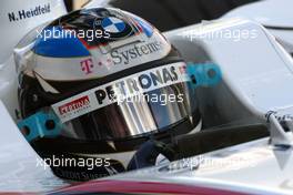 04.07.2008 Silverstone, England,  Nick Heidfeld (GER), BMW Sauber F1 Team - Formula 1 World Championship, Rd 9, British Grand Prix, Friday Practice