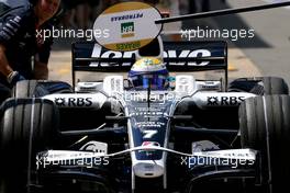 04.07.2008 Silverstone, England,  Nico Rosberg (GER), Williams F1 Team  - Formula 1 World Championship, Rd 9, British Grand Prix, Friday Practice
