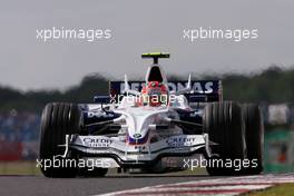 04.07.2008 Silverstone, England,  Robert Kubica (POL), BMW Sauber F1 Team  - Formula 1 World Championship, Rd 9, British Grand Prix, Friday Practice