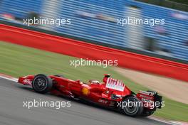 04.07.2008 Silverstone, England,  Kimi Raikkonen (FIN), Räikkönen, Scuderia Ferrari  - Formula 1 World Championship, Rd 9, British Grand Prix, Friday Practice