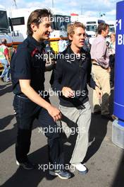 04.07.2008 Silverstone, England,  Sebastian Vettel (GER), Scuderia Toro Rosso - Formula 1 World Championship, Rd 9, British Grand Prix, Friday