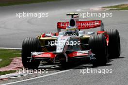 04.07.2008 Silverstone, England,  Giancarlo Fisichella (ITA), Force India F1 Team  - Formula 1 World Championship, Rd 9, British Grand Prix, Friday Practice