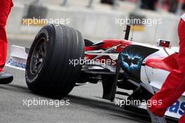 04.07.2008 Silverstone, England,  Toyota Racing, TF108 - Formula 1 World Championship, Rd 9, British Grand Prix, Friday Practice